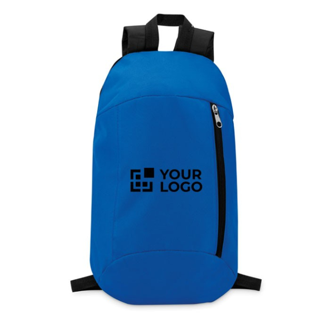 Mochilas personalizadas com fecho de correr vista principal