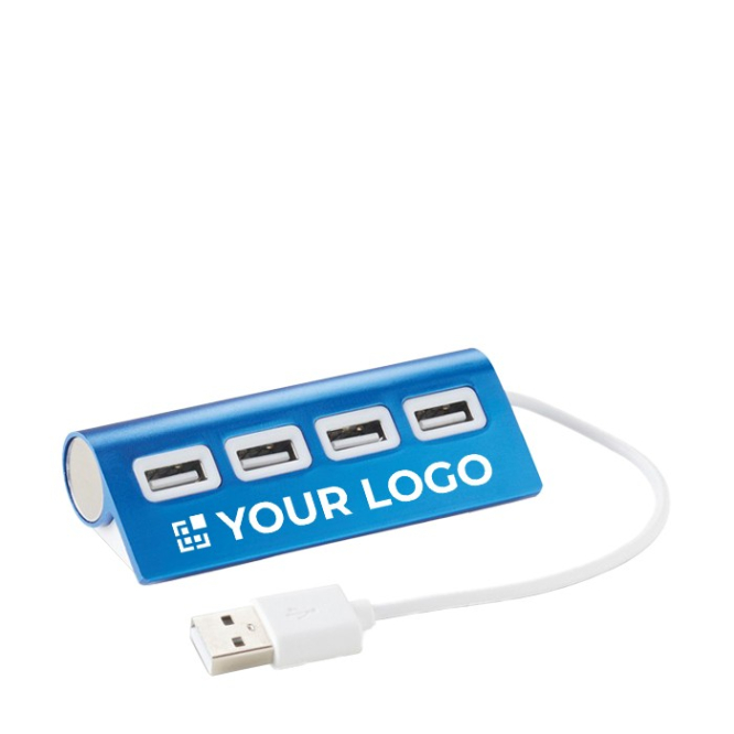 Hub publicitário Usb de 4 portas