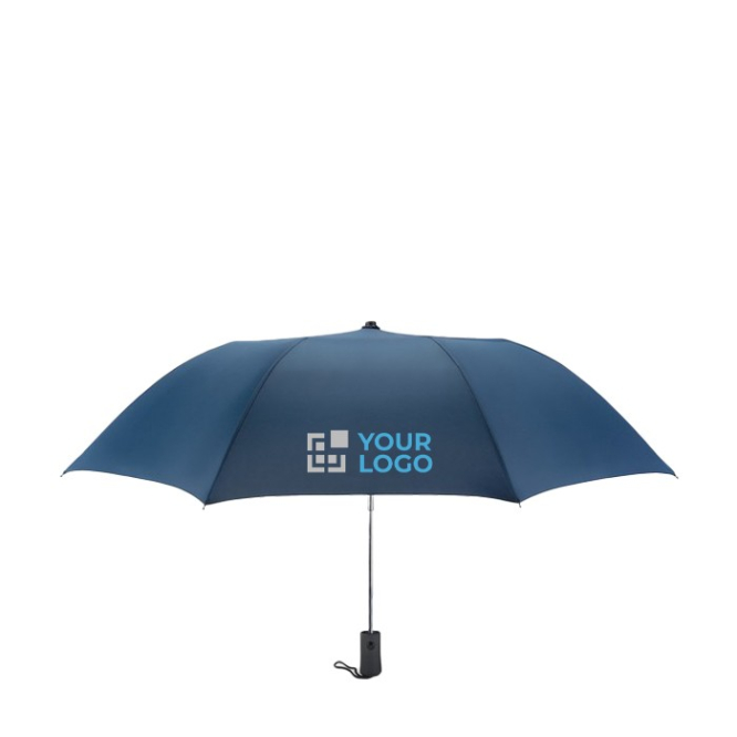Guarda-chuva corporativo 21'' para empresas cor azul real segunda vista