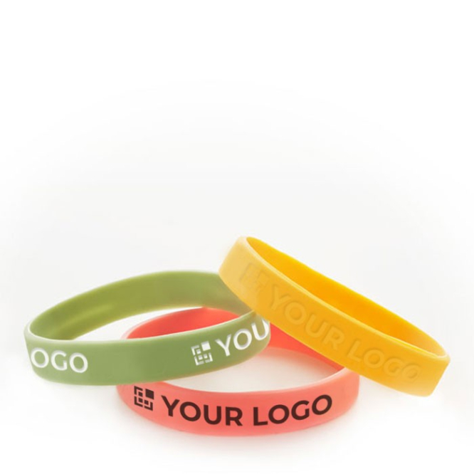 Pulseiras de silicone pantone ® vista principal