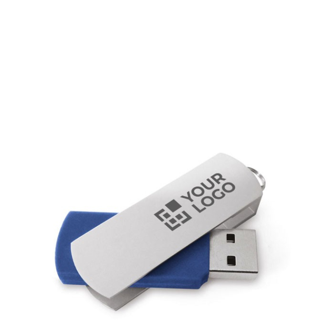 Usb giratorio de acabado rectangular vista principal