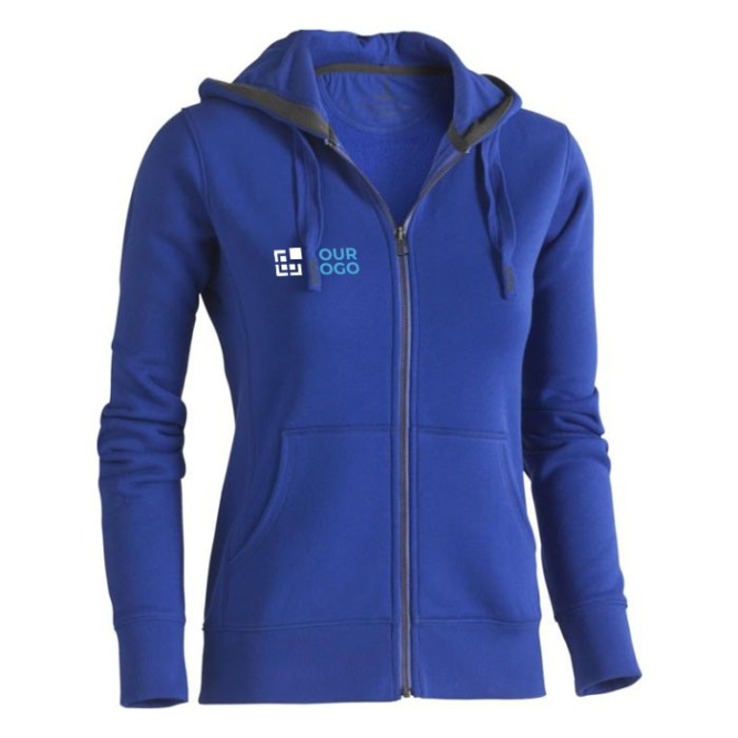 Sweatshirt com capuz de qualidade para mulher 300 g/m2 Elevate Life vista principal