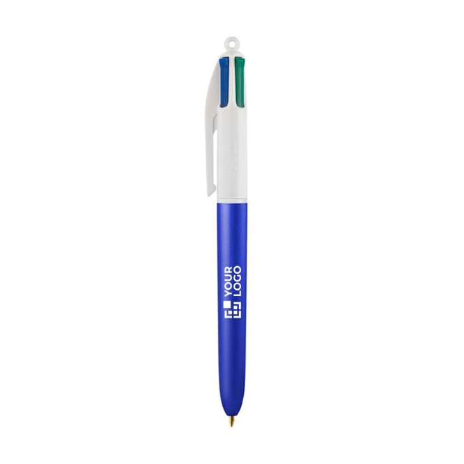 Canetas BIC® com logo em cores brilhantes 