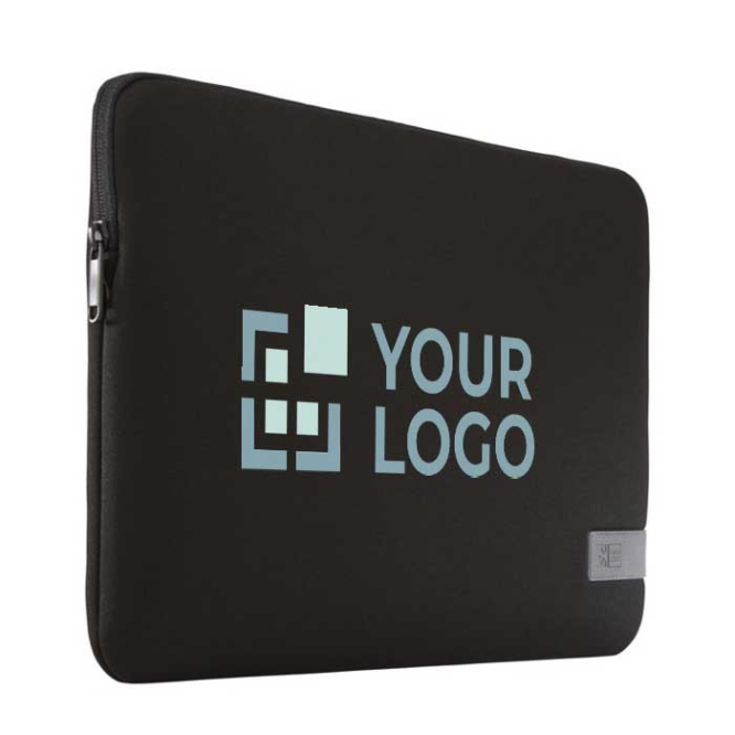 Bolsa com logotipo para portátil de 14'' cor preto