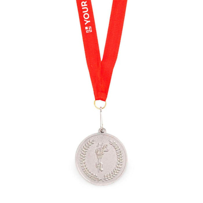 Medalha metálica motivo olímpico