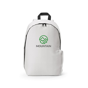 Mochila de RPET para portátil com acabamento ripstop 15,6''